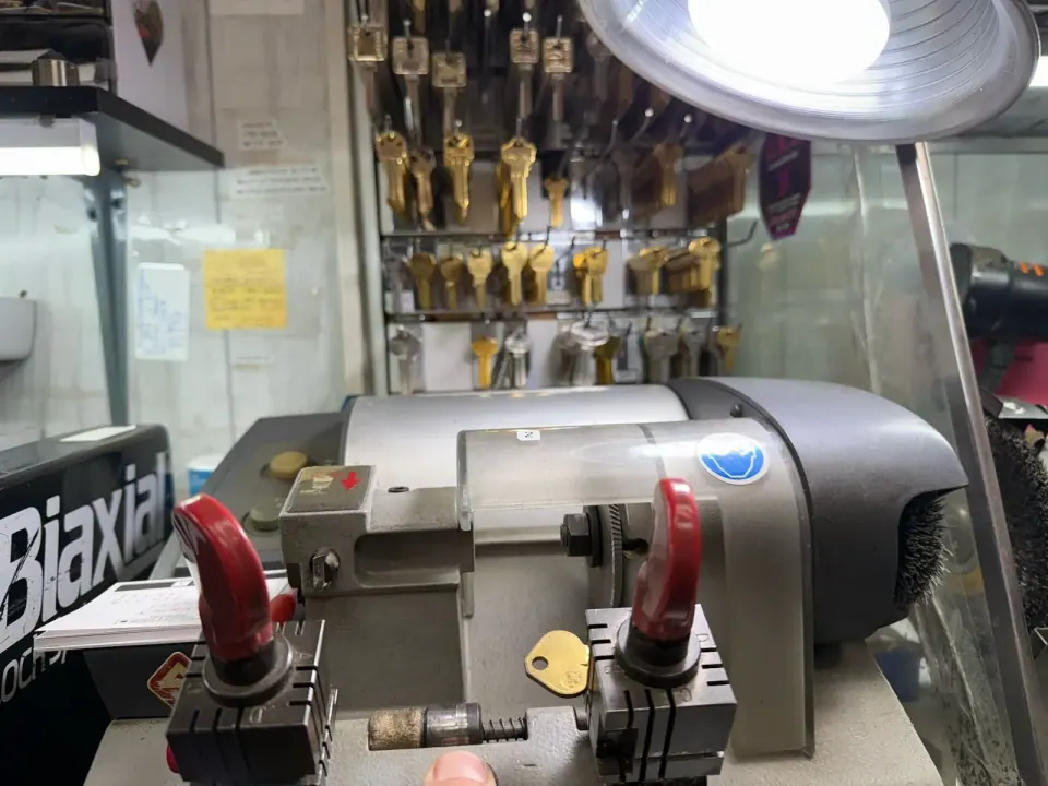 Precision key cutting and duplication service
